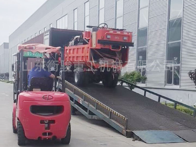  5噸井下礦用車出口裝柜
